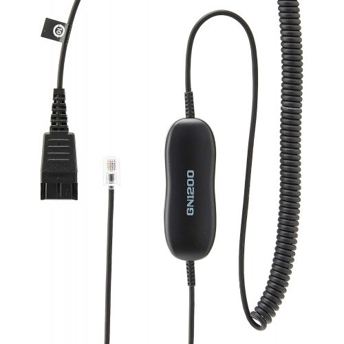 자브라 Jabra GN1200 Smart Cord 6IN Coil Direct Connect Part #l 88011-99