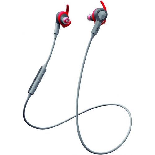 자브라 Jabra SPORT COACH (Red) Wireless Bluetooth Earbuds for Cross-Training - Retail Packaging