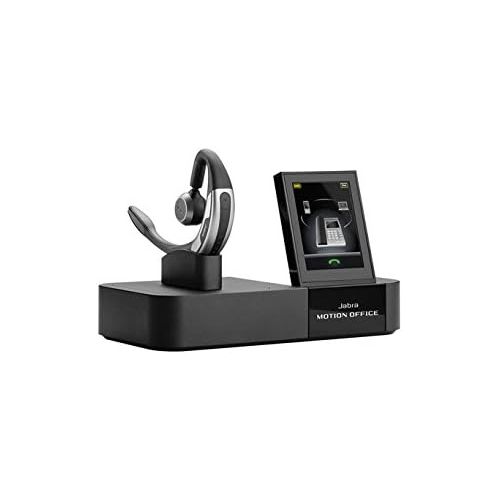 자브라 Jabra Motion Office Bluetooth Headset with Touch Screen Base for Desk Phone, VoIP Softphone, Mobile Phones and Tablets