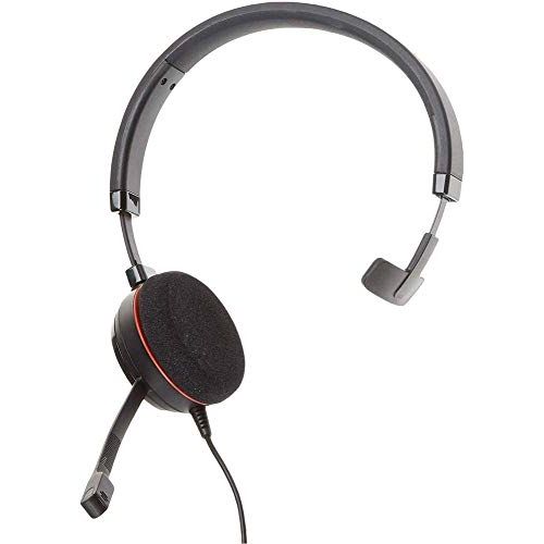 자브라 Jabra Evolve 20 MS Wired Headset, Mono Telephone Headset for Greater Productivity, Superior Sound for Calls and Music, USB Connection, All Day Comfort Design, MS Optimized