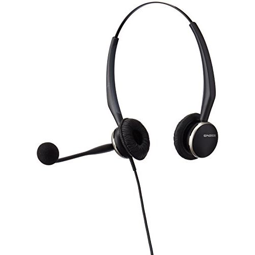 자브라 Jabra GN2125 Duo Corded Quick Disconnect Headset for Deskphone, Softphone or Mobile Phone