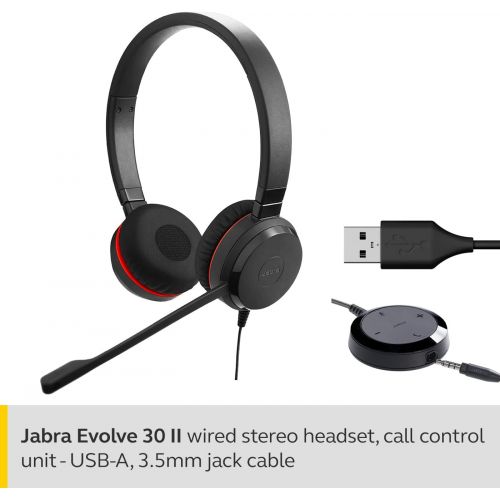 자브라 Jabra Evolve 30 II Headset