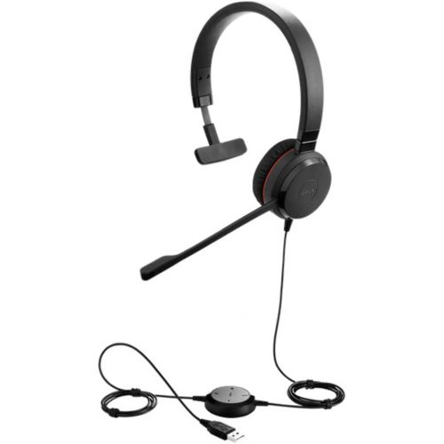 자브라 Jabra Evolve 20SE MS Mono Headset ? Ultimate Noice Cancellation Microphone, Works with Phone and Computer (3-Pack)
