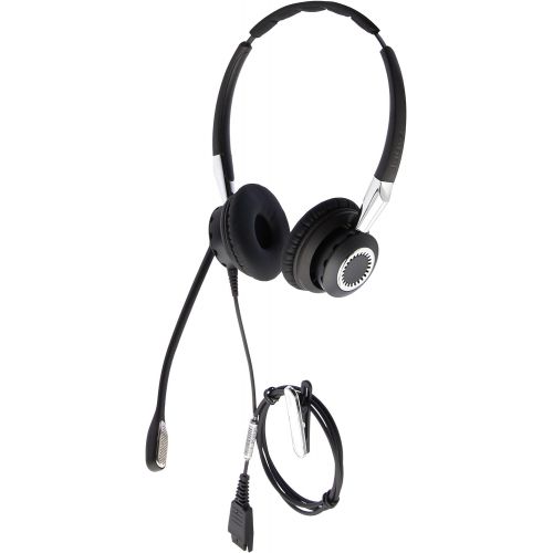 자브라 Jabra 2400 II QD Duo NC Wideband Balanced Wired Headset - Black