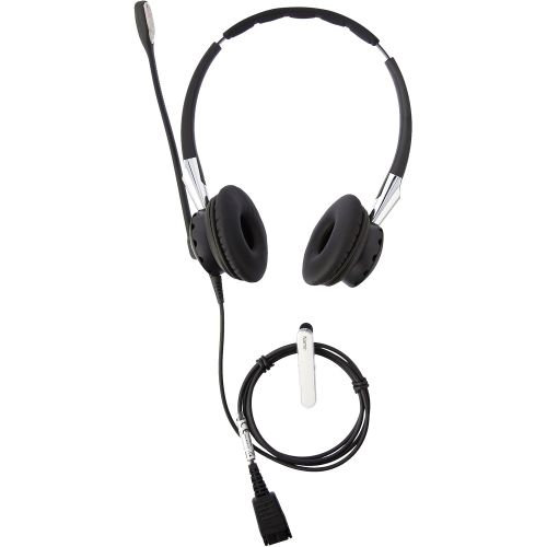 자브라 Jabra 2400 II QD Duo NC Wideband Balanced Wired Headset - Black