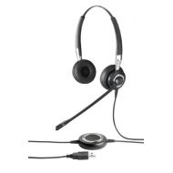 Jabra BIZ 2400 USB MS Duo Lync Optimized Corded Headset for Softphone and Mobile Phone
