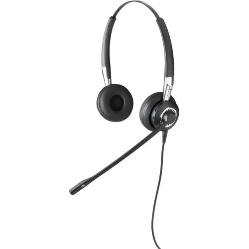 자브라 Jabra BIZ 2400 USB MS Duo Lync Optimized Corded Headset for Softphone and Mobile Phone