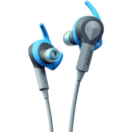 자브라 Jabra SPORT COACH (Blue) Wireless Bluetooth Earbuds for Cross-Training - Retail Packaging