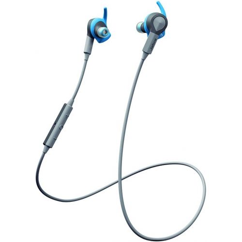 자브라 Jabra SPORT COACH (Blue) Wireless Bluetooth Earbuds for Cross-Training - Retail Packaging