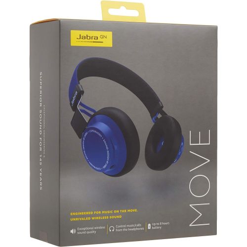 자브라 Jabra Move Wireless Stereo Headphones - Blue