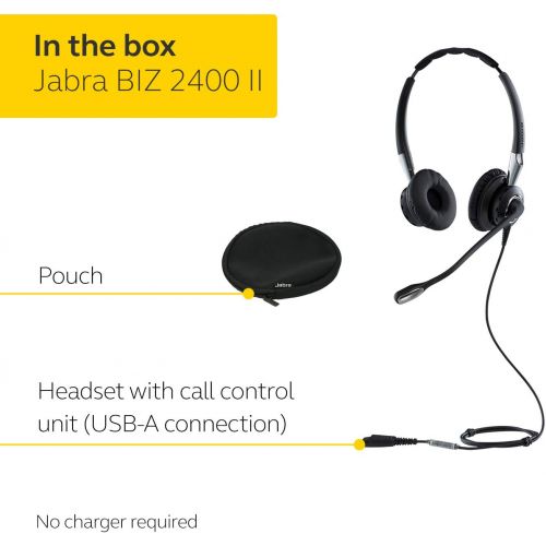 자브라 Jabra Biz 2400 II USB Headset