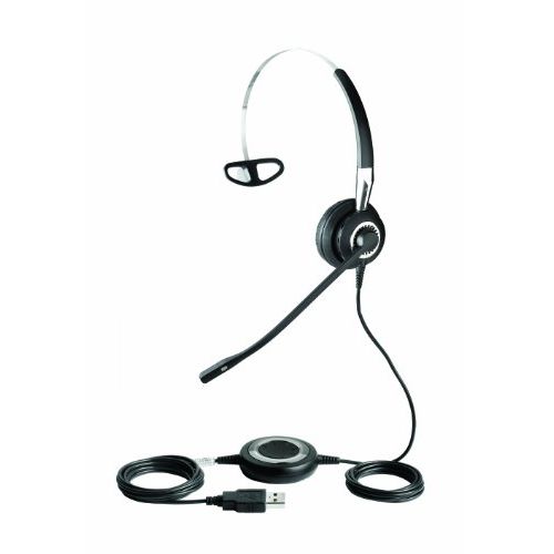 자브라 Jabra BIZ 2400 USB MS Mono Lync Optimized Corded Headset for Softphone and Mobile Phone