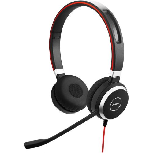 자브라 Jabra Evolve 65 UC Stereo Wireless Headset/Music Headphones Bundle with Jabra Evolve 40 Stereo UC - Professional Unified Communicaton Headset