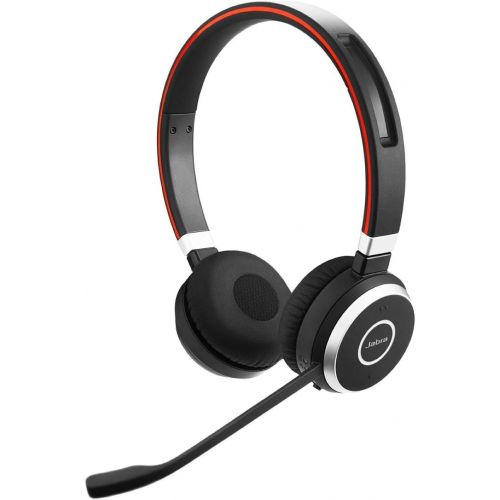 자브라 Jabra Evolve 65 UC Stereo Wireless Headset/Music Headphones Bundle with Jabra Evolve 40 Stereo UC - Professional Unified Communicaton Headset