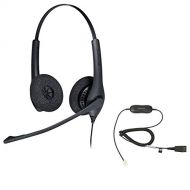 Jabra BIZ1500 Duo QD with GN1200 for Contact Center