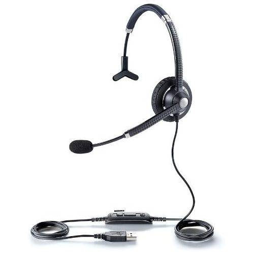 자브라 Jabra UC VOICE 750 MS Mono (Dark) Lync Optimized Corded Headset for Softphone