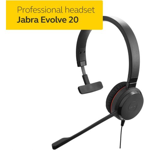 자브라 Jabra Wired Headset for Unspecified - Black