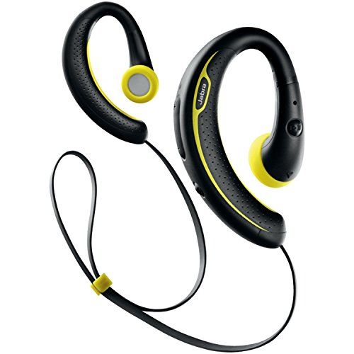 자브라 Jabra Sport Plus Wireless Bluetooth Stereo Headphones, Retail Packaging, Black/Yellow (Discontinued by Manufacturer)