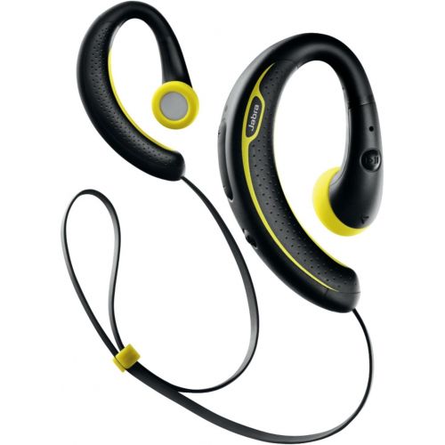 자브라 Jabra Sport Plus Wireless Bluetooth Stereo Headphones, Retail Packaging, Black/Yellow (Discontinued by Manufacturer)