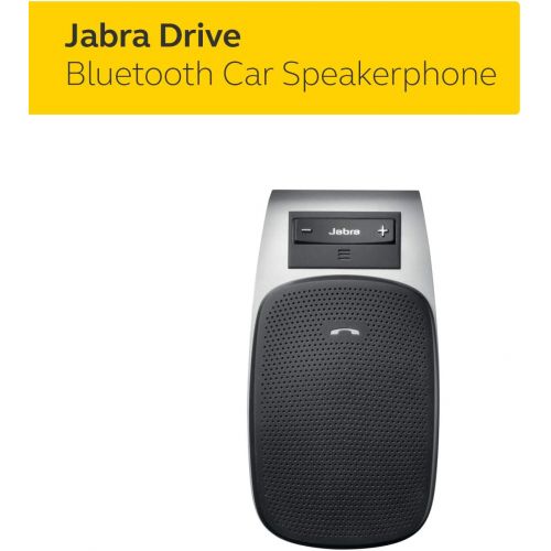 자브라 Jabra Drive Bluetooth In-Car Speakerphone (U.S. Retail Packaging)