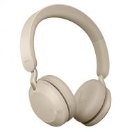 Jabra Elite 45h, Gold Beige ? On-Ear Wireless Headphones with Up to 50 Hours of Battery Life, Superior Sound with Advanced 40mm Speakers ? Compact, Foldable & Lightweight Design
