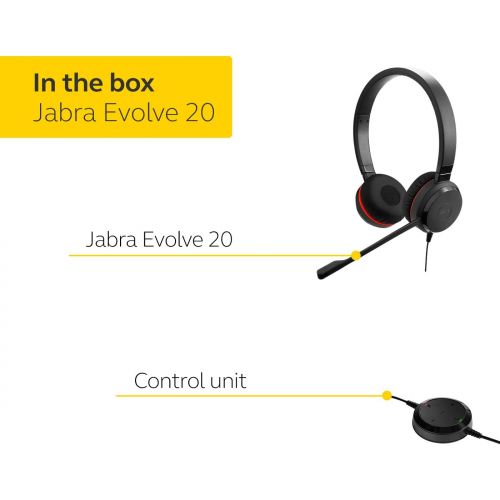 자브라 Jabra Evolve 20SE UC Stereo