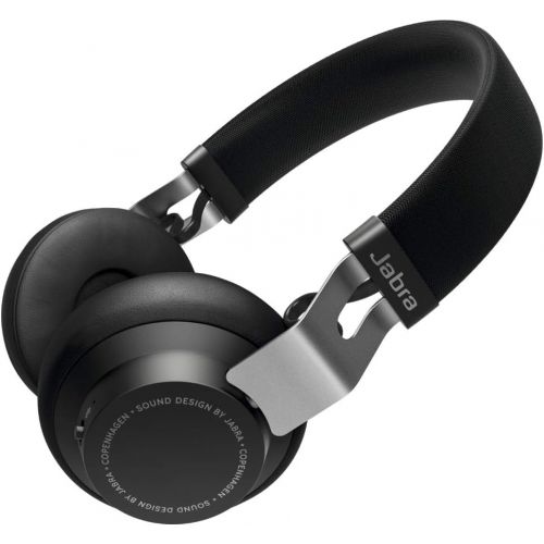 자브라 Jabra Elite 25h Wireless Bluetooth Headphones, Titanium Black ? Long Battery Life, Ultra-Light and Comfortable Wireless Headphones, 3.5 mm Jack Connector Included