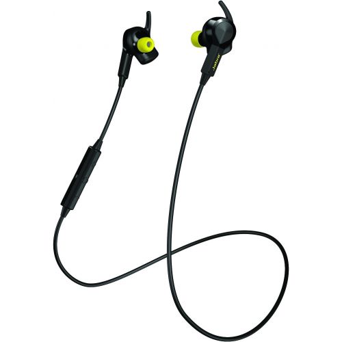 자브라 Jabra Sport Pulse Special Edition Wireless Bluetooth Stereo Earbuds with Built-in Heart Rate Monitor, Black