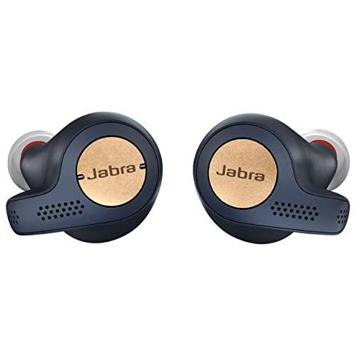 자브라 Jabra Elite Active 65t Earbuds ? True Wireless Earbuds with Charging Case, Copper Blue ? Bluetooth Earbuds with a Secure Fit and Superior Sound, Long Battery Life and More (100-990