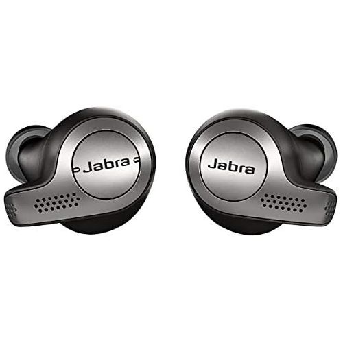 자브라 Jabra Elite 65t Earbuds ? Alexa Built-In, True Wireless Earbuds with Charging Case, Titanium Black ? Bluetooth Earbuds Engineered for the Best True Wireless Calls and Music Experie