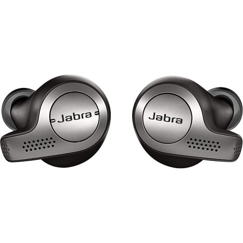 자브라 Jabra Elite 65t Earbuds ? Alexa Built-In, True Wireless Earbuds with Charging Case, Titanium Black ? Bluetooth Earbuds Engineered for the Best True Wireless Calls and Music Experie