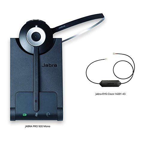 자브라 Jabra PRO 920 Mono Wireless Headset (PRO920+EHS-Cisco-14201-43)