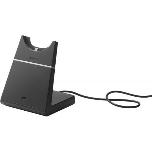 자브라 [아마존베스트]Jabra Evolve 75 UC Wireless Headset, Stereo  Includes Link 370 USB Adapter and Charging Stand  Bluetooth Headset with World-Class Speakers, Active Noise-Cancelling Microphone, Al