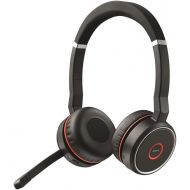 [아마존베스트]Jabra Evolve 75 UC Wireless Headset, Stereo  Includes Link 370 USB Adapter  Bluetooth Headset with World-Class Speakers, Active Noise-Cancelling Microphone, All Day Battery