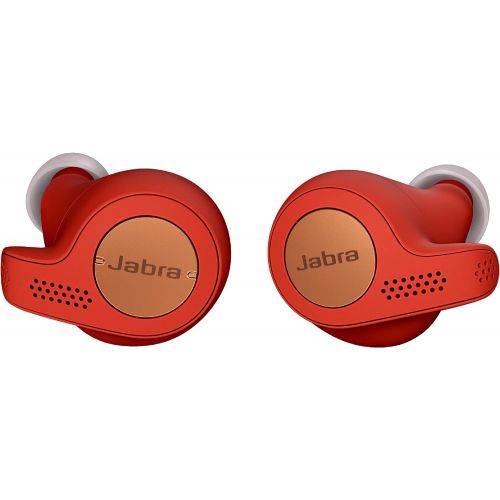 자브라 Jabra Elite Active 65t Earbuds ? True Wireless Earbuds with Charging Case, Copper Red ? Bluetooth Earbuds with a Secure Fit and Superior Sound, Long Battery Life and More