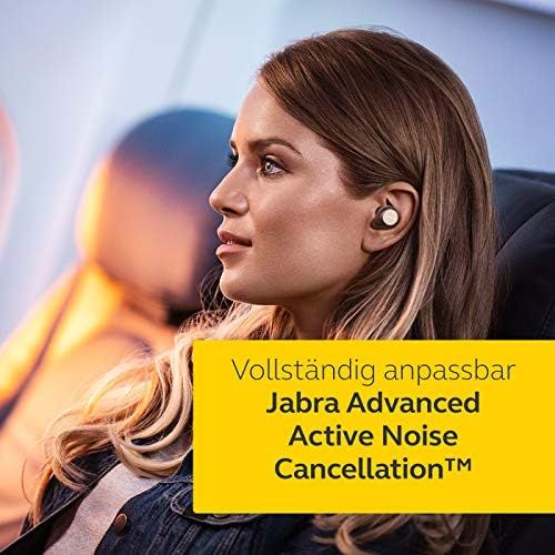 자브라 [아마존베스트]Jabra Elite 85t True Wireless Headphones - Jabra Headphones with Advanced Active Noise Cancellation and Powerful Speakers - Wireless Charging Case