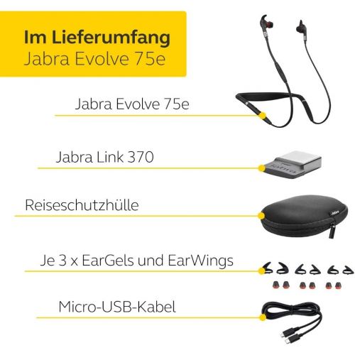 자브라 [아마존베스트]-Service-Informationen Jabra Evolve 75 Headset