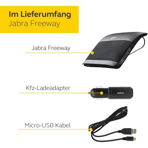 자브라 [아마존베스트]-Service-Informationen Jabra FREEWAY BT CAR-KIT, 100-46000000-65