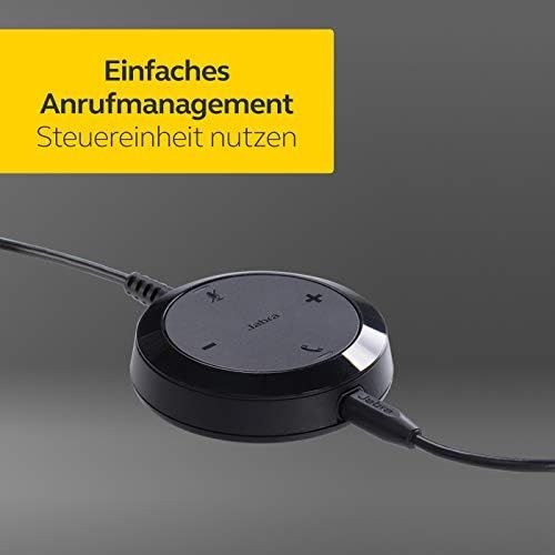 자브라 [아마존베스트]Jabra Evolve 30 Stereo Headset - Unified Communications headphones for VoIP softphone with passive noise canceling - 3.5 mm jack socket - black