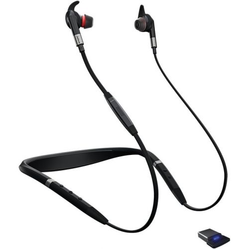 자브라 Jabra Evolve 75e UC Bluetooth Wireless in-Ear Earphones with Mic - Noise-Canceling