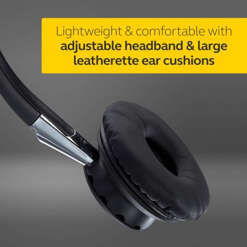 자브라 Jabra 2400 II USB Duo CC Wired Headset for Softphone with Noise Cancelling Microphone, Optimized for Unified Communication