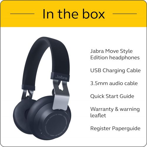 자브라 Jabra Move Wireless Stereo Headphones - Black