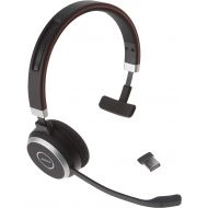 Jabra Evolve 65 Mono MS, Charging Stand & Link 370 - Professional Unified Communicaton Headset
