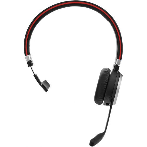 자브라 Jabra Evolve 65 Mono MS, Charging Stand & Link 370 - Professional Unified Communicaton Headset