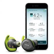 Jabra Elite Sport True Wireless Waterproof Fitness & Running Earbuds with Heart Rate and Activity Tracker - Advanced Wireless connectivity and Charging case - 4.5 Hour (Lime Green/