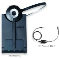 Jabra PRO 920 Mono Wireless Headset with EHS Avaya 14201-35 Cable, Bundle for Avaya Phones (1600 & 9600 Series)