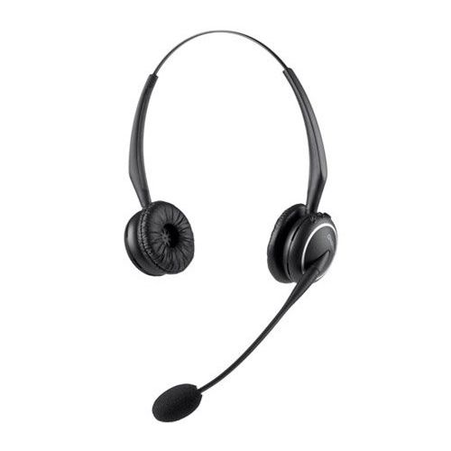 자브라 Jabra GN9125 Flex Duo Convertible Dual Earpiece Over the Head  Ear Wireless Headset for Deskphone (Certified Refurbished)