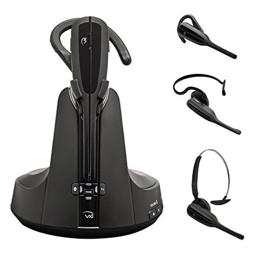 자브라 Jabra VXi V300 Convertible Wireless Headset with Triple Connectivity For Telephone, PC and Mobile