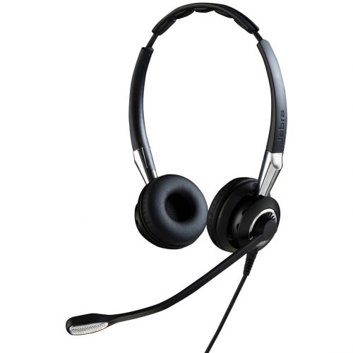 자브라 Jabra 2400 II QD Duo UNC Wired Headset - Black