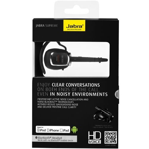 자브라 Jabra SUPREME Bluetooth Headset - Retail Packaging - Black